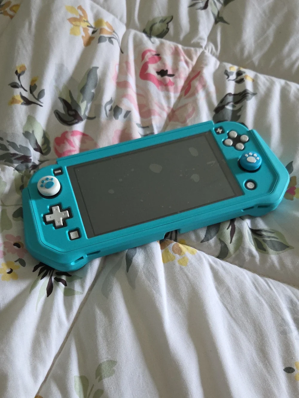 Nintendo Switch Lite Turquoise Portable Handheld Console With Hard Case